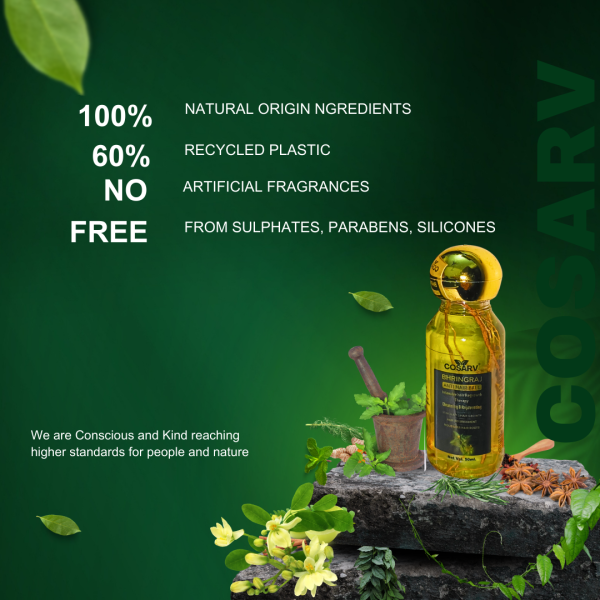 Bhringraj Anti Hair Fall Oil – Herbal Solution for Strong, Healthy Hair - Image 5